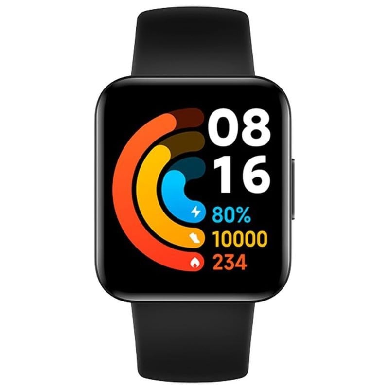 Inteligentné hodinky Xiaomi Poco Watch čierne – meranie SpO2, snímač srdcového tepu, 1,6-palcový AMOLED displej, GPS, odolnosť voči vode 5 ATM