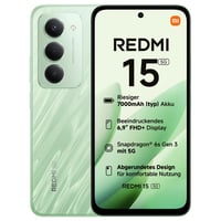 Smartfón Xiaomi Redmi 15 5G 8+256 GB, 50 MP fotoaparát, 7000 mAh batéria, 6,9-palcový 144 Hz displej, Snapdragon 6s Gen 3, zelený 1