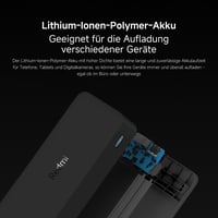 Xiaomi Redmi 20000 mAh 18W rýchlonabíjacia powerbanka, čierna, obojsmerné nabíjanie, externá batéria kompatibilná s iPhone 6