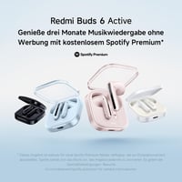 Xiaomi Redmi Buds 6 Active Bluetooth 5.4 vezeték nélküli fülhallgató - fekete 3