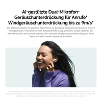 Bluetooth slúchadlá Xiaomi Redmi Buds 6 – zelené, duálny menič, 49 dB aktívne potlačenie hluku, výdrž batérie 10+42 hodín, odolnosť voči vode IP54 6