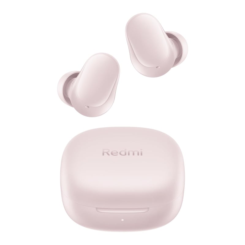 Bluetooth slúchadlá Xiaomi Redmi Buds 6 Play ružové – 36-hodinová výdrž batérie, 10 mm dynamický menič, 4 nastavenia EQ, potlačenie hluku, Bluetooth 5.4
