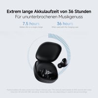 Xiaomi Redmi Buds 6 Play vezeték nélküli fülhallgató, 36 órás akkumulátor, zajszűrés - black, Redmi Buds 6 Play 3