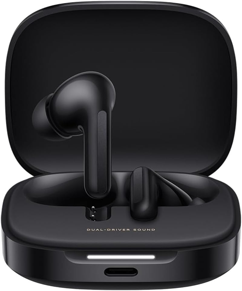 Xiaomi Redmi Buds 6 Play vezeték nélküli fülhallgató, 36 órás akkumulátor, zajszűrés - black, Redmi Buds 6 Play