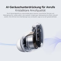 Xiaomi Redmi Buds 6 Play vezeték nélküli fülhallgató, 36 órás akkumulátor, zajszűrés - black, Redmi Buds 6 Play 5