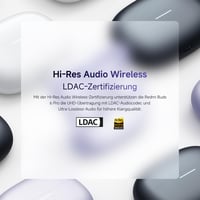 XIAOMI Redmi Buds 6 Pro fekete - 36 órás akkumulátor, aktív zajszűrés, Hi-Fi hangzás - Space Black, Buds 6 Pro 4