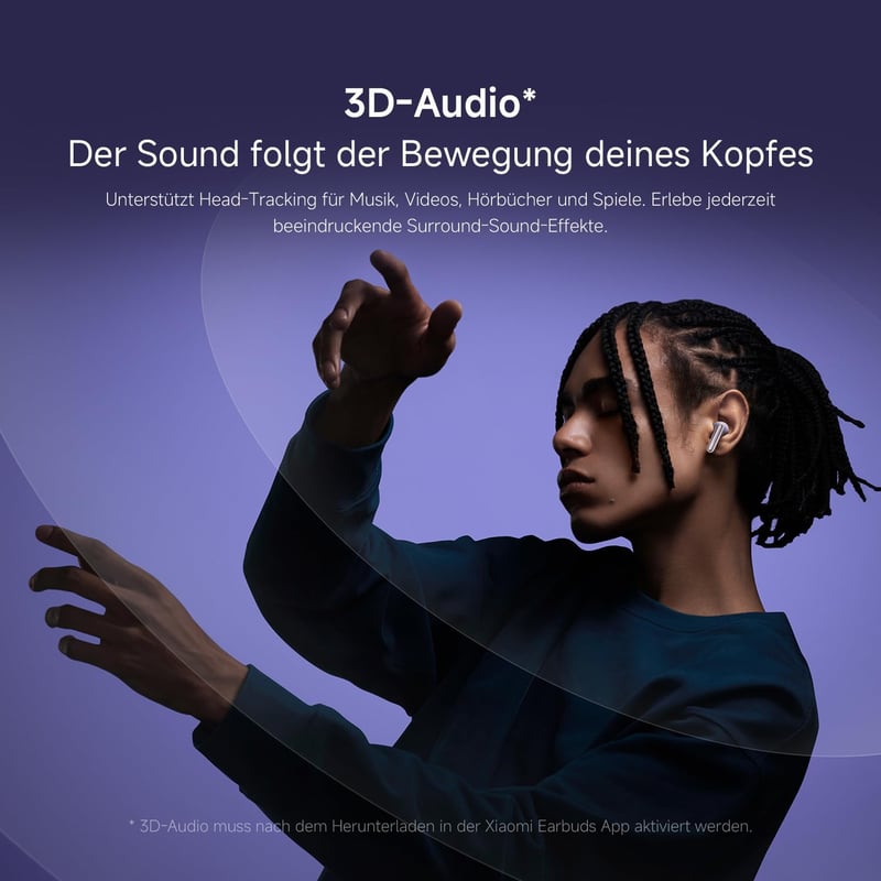 XIAOMI Redmi Buds 6 Pro fekete - 36 órás akkumulátor, aktív zajszűrés, Hi-Fi hangzás - Space Black, Buds 6 Pro