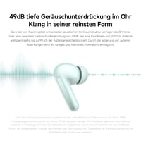 Bezdrôtové Bluetooth slúchadlá Xiaomi Redmi Buds 6, 49 dB ANC, IP54 – čierne 5