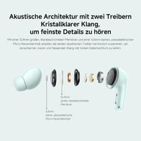 Bezdrôtové Bluetooth slúchadlá Xiaomi Redmi Buds 6, 49 dB ANC, IP54 – čierne 3