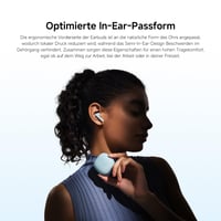 Xiaomi Redmi Buds 8 Active TWS Bluetooth slúchadlá, biele, semi-in-ear, 14,2 mm titánová membrána, silné basy, 37 hodín výdrž batérie, 5EQ, IP54 4