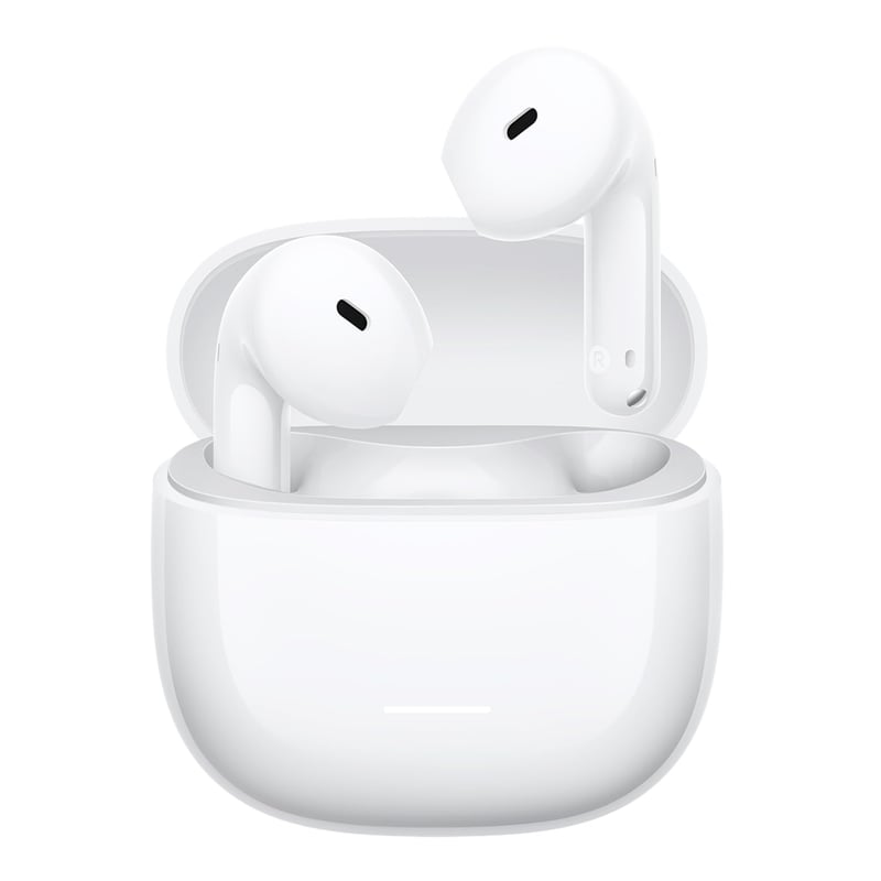 Xiaomi Redmi Buds 8 Active TWS Bluetooth slúchadlá, biele, semi-in-ear, 14,2 mm titánová membrána, silné basy, 37 hodín výdrž batérie, 5EQ, IP54