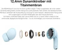 Xiaomi Redmi Buds 8 Lite True Wireless fülhallgató, 42 dB ANC, 36 h, Bluetooth 5.4 - fekete 6