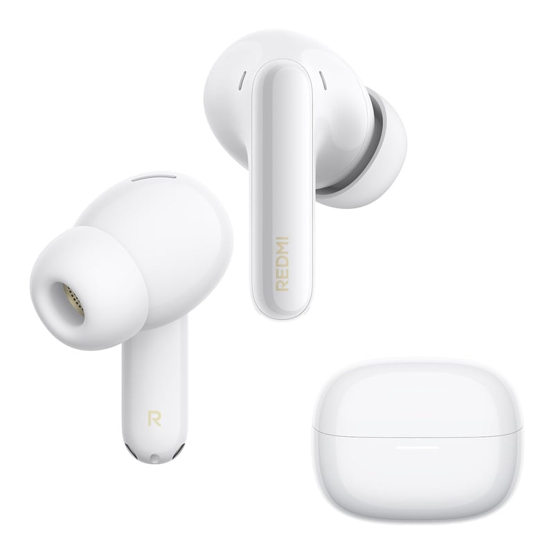 Bezdrôtové slúchadlá Xiaomi Redmi Buds 8 Pro s ANC potlačením hluku, biele