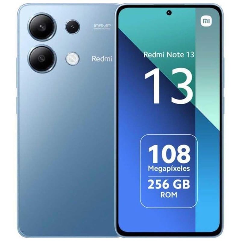Smartfón Xiaomi Redmi Note 13 – 6,67", 8 GB RAM, 256 GB, Dual SIM, 4G, 5000 mAh, Android 12, USB-C, modrý