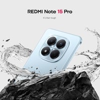 Smartfón Xiaomi Redmi Note 15 Pro 12+512 GB, čierny, 6500 mAh batéria, 200 MP fotoaparát, odolnosť voči vode IP65, 6,77-palcový FHD+ AMOLED displej, Android 4