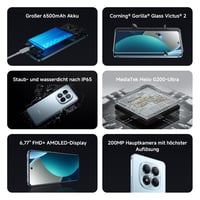 Smartfón Xiaomi Redmi Note 15 Pro 12+512 GB, čierny, 6500 mAh batéria, 200 MP fotoaparát, odolnosť voči vode IP65, 6,77-palcový FHD+ AMOLED displej, Android 2