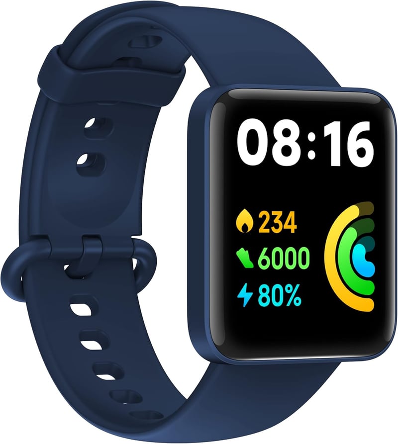 Xiaomi Redmi Watch 2 Lite Okosóra 1.55" Kijelző GPS 10 Nap Akkumulátor Kék