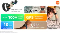 Xiaomi Redmi Watch 2 Lite Okosóra 1.55" Kijelző GPS 10 Nap Akkumulátor Kék 5