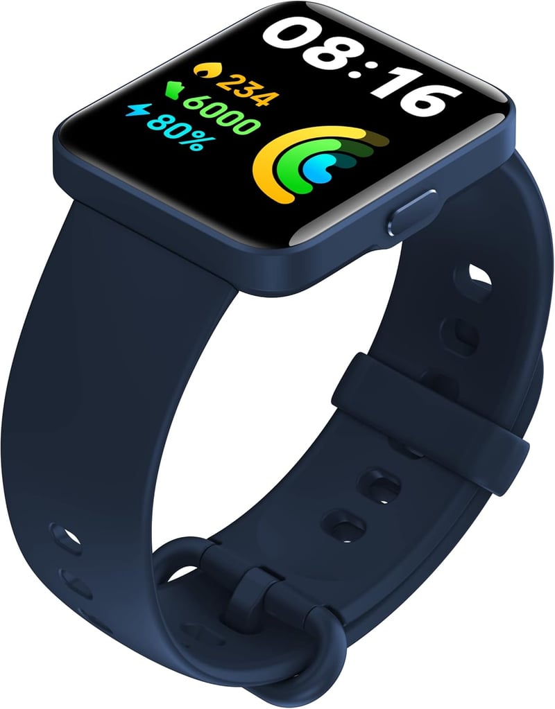 Xiaomi Redmi Watch 2 Lite Okosóra 1.55" Kijelző GPS 10 Nap Akkumulátor Kék
