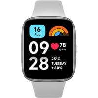 Ceas inteligent Xiaomi Redmi Watch 3 Active - Ecran HD, Rezistență la apă IP68, Monitorizarea sănătății, Gri 1