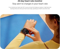 Ceas inteligent Xiaomi Redmi Watch 3 Active - Ecran HD, Rezistență la apă IP68, Monitorizarea sănătății, Gri 4