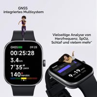 Inteligentné hodinky Xiaomi Redmi Watch 4, 1,97" AMOLED displej, 390x450 px, 60 Hz, HyperOS, meranie tepu a kyslíka v krvi, 20-dňová výdrž batérie, obsidiánová čierna 3