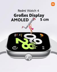 Inteligentné hodinky Xiaomi Redmi Watch 4, 1,97" AMOLED displej, GPS, sivá – Chybný kus, čiastočne funkčné (stav: pozri 2. obrázok) 5
