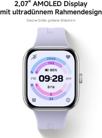 XIAOMI Redmi Watch 5 Okosóra AMOLED 53mm, 24 Napos Akkumulátor, 150+ Sportmód, Pulzusmérés, Alvásmonitor, GPS, 5ATM - Redmi Watch 5, silver 6