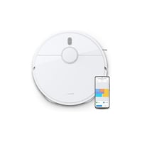 Robotický vysávač a mop Xiaomi Robot Vacuum S10+ – sací výkon 4000 Pa, nádoba na prach 450 ml, nádržka na vodu 200 ml, laserová navigácia, 3D vyhýbanie sa prekážkam, biely 1