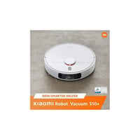 Robotický vysávač a mop Xiaomi Robot Vacuum S10+ – sací výkon 4000 Pa, nádoba na prach 450 ml, nádržka na vodu 200 ml, laserová navigácia, 3D vyhýbanie sa prekážkam, biely 6