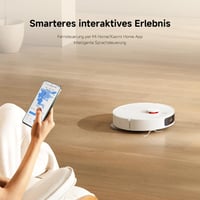 Aspirator robot Xiaomi Robot Vacuum X20+ cu funcție de mop, putere de aspirare 6000 Pa, stație automată de încărcare și golire, autonomie baterie 140 minute 8