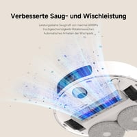 Aspirator robot Xiaomi Robot Vacuum X20+ cu funcție de mop, putere de aspirare 6000 Pa, stație automată de încărcare și golire, autonomie baterie 140 minute 5