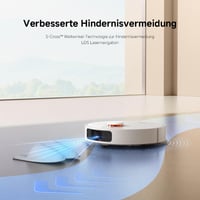 Aspirator robot Xiaomi Robot Vacuum X20+ cu funcție de mop, putere de aspirare 6000 Pa, stație automată de încărcare și golire, autonomie baterie 140 minute 6