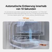 Aspirator robot Xiaomi Robot Vacuum X20+ cu funcție de mop, putere de aspirare 6000 Pa, stație automată de încărcare și golire, autonomie baterie 140 minute 9