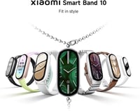 Brățară fitness Xiaomi Smart Band 10 cu ecran AMOLED, 5ATM - negru 2