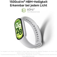 Brățară fitness Xiaomi Smart Band 10 AMOLED, ceas inteligent cu monitorizare ritm cardiac și rezistență la apă - Ceramic Edition, Alb Perlat, Modern 4