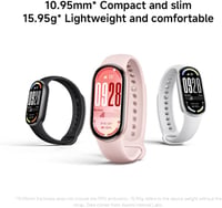 Brățară fitness Xiaomi Smart Band 10 cu ecran AMOLED, 5ATM - negru 6