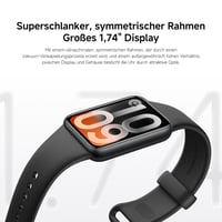 Xiaomi Smart Band 10 Pro inteligentný náramok, fitness tracker, čierny, 1,74" AMOLED displej, GNSS, 5ATM, 150+ športových režimov, 21-dňová výdrž batérie, Android a iOS 3