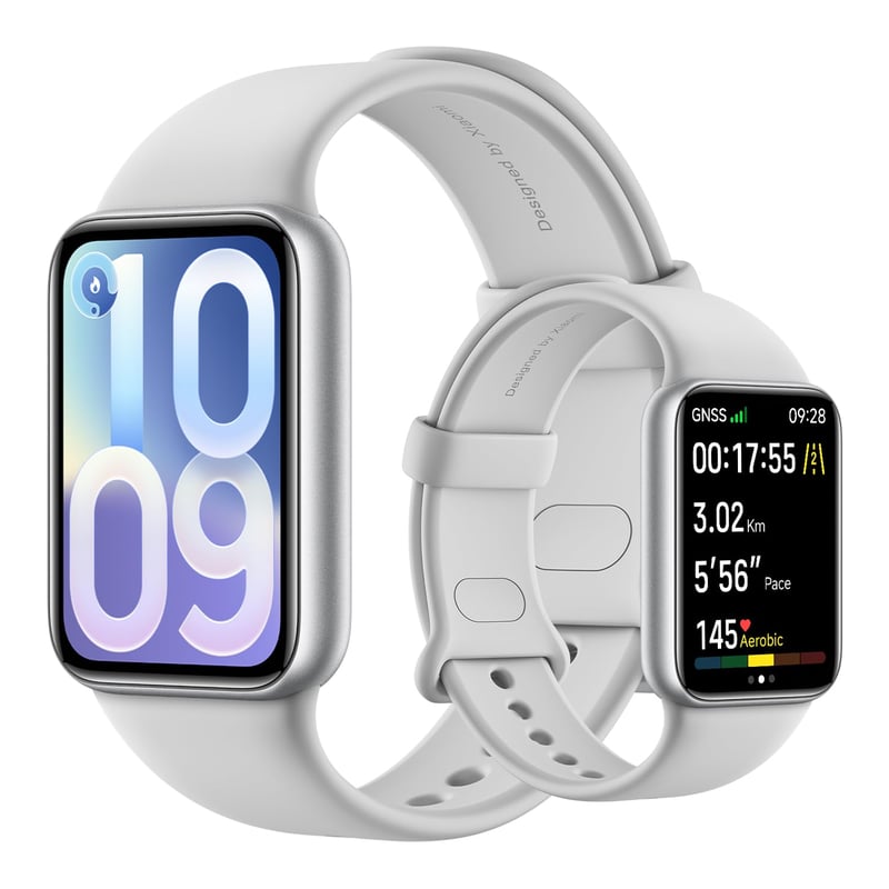 Inteligentné hodinky Xiaomi Smart Band 10 Pro, 1,74-palcový AMOLED displej, 150+ športových režimov, GNSS, 5ATM, 21-dňová výdrž batérie, Android, iOS, strieborné