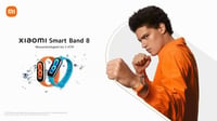 Xiaomi Smart Band 8 fitnesz náramok – 1,62-palcový AMOLED displej, 16-dňová výdrž batérie, 5ATM, SpO2, viac ako 150 športových režimov, šampanské zlato 4