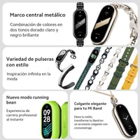 Xiaomi Smart Band 8 Fitness Tracker AMOLED kijelző 16 napos akkumulátor SpO2 pulzus 7