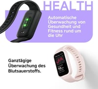 XIAOMI Smart Band 9 Active fekete okosóra 1.47" kijelző 18 napos akkumulátor 50 sportmód vízálló - black 6