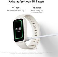 XIAOMI Smart Band 9 Active fekete okosóra 1.47" kijelző 18 napos akkumulátor 50 sportmód vízálló - black 10