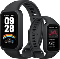 XIAOMI Smart Band 9 Active fekete okosóra 1.47" kijelző 18 napos akkumulátor 50 sportmód vízálló - black 1