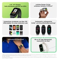 Inteligentný náramok Xiaomi Smart Band 9 Active, 1,47-palcový TFT displej, 60 Hz, 18-dňová výdrž batérie, 50 športových režimov, 5ATM, ružový 2