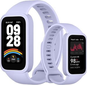 Pametna narukvica Xiaomi Smart Band 9 Active - ljubičasta - 37 mm