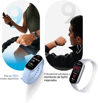XIAOMI Smart Band 9 AMOLED Fitness Tracker, SpO2 és Pulzusmérő, 5ATM Vízálló - Mystic Rose, Xiaomi Smart Band 9 4