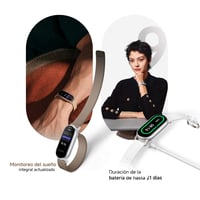 Brățară fitness Xiaomi Smart Band 9 – ecran AMOLED 1200 niți, SpO2, monitorizare somn și ritm cardiac, rezistență la apă 5ATM, aplicație Mi Fitness, albastru polar 3