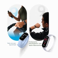 Brățară de fitness Xiaomi Smart Band 9 – Ecran AMOLED, monitorizare puls și somn, SpO2, rezistență la apă 5ATM, Midnight Black 4