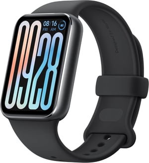 Xiaomi Smart Band 9 Pro pametni sat u crnoj boji - mjerač pulsa, praćenje sna, vodootporna fitness narukvica